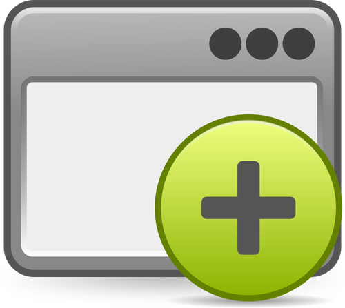 500x447 Add Window Icon Public Domain Vectors