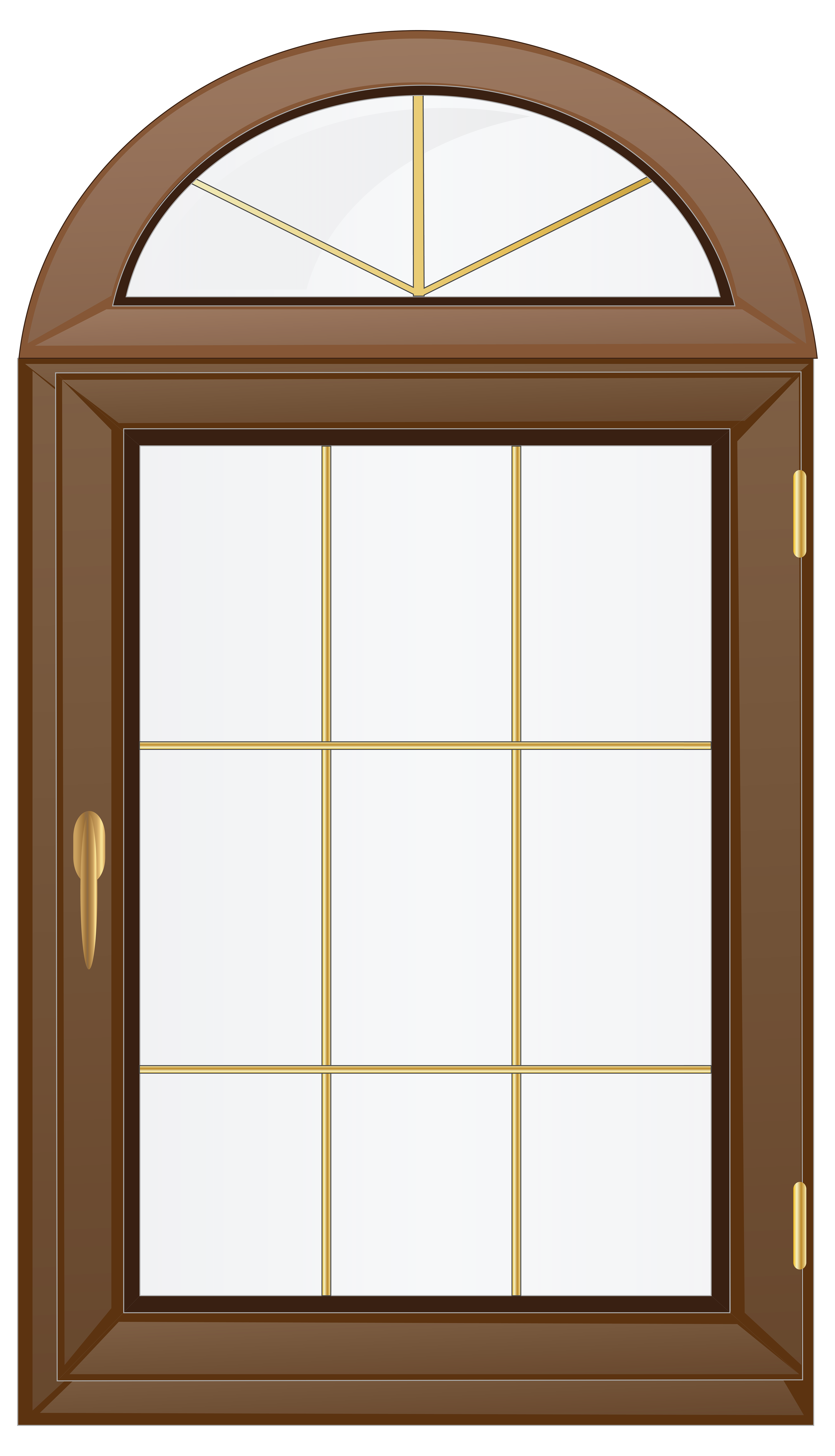 4587x8000 Open Door Clipart Arched Window