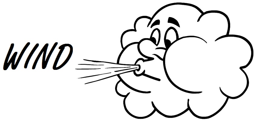 854x417 Wind Clipart Windy Weather