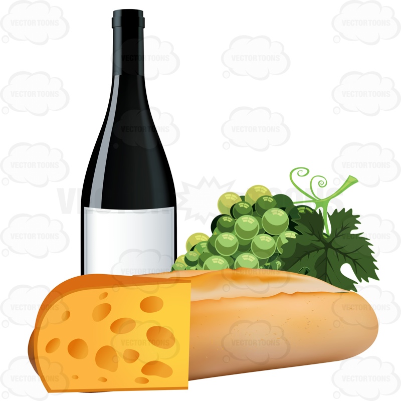 Wine And Cheese Clipart Free download on ClipArtMag