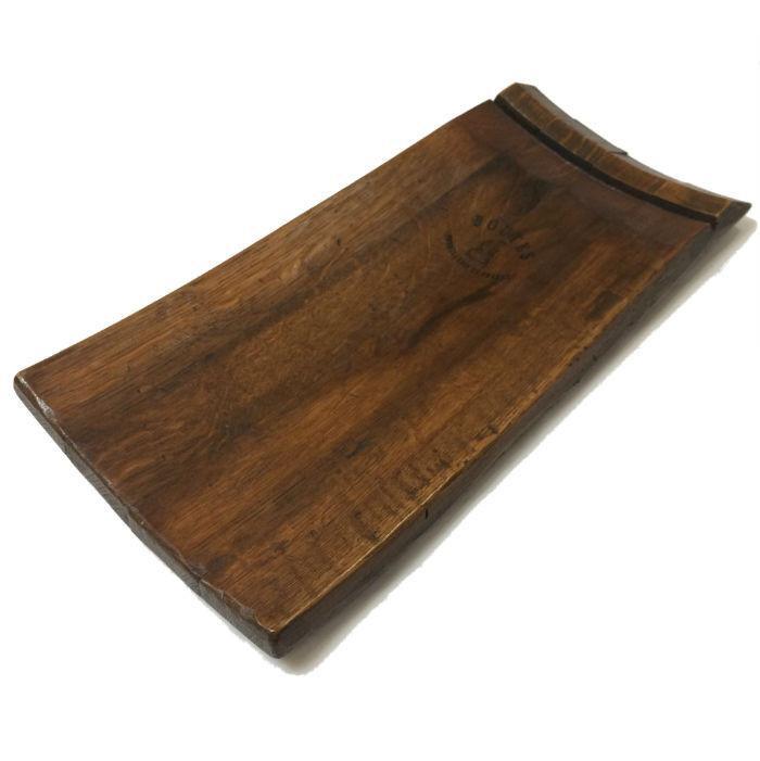 700x701 Oak Wine Barrel Platter Cranfields