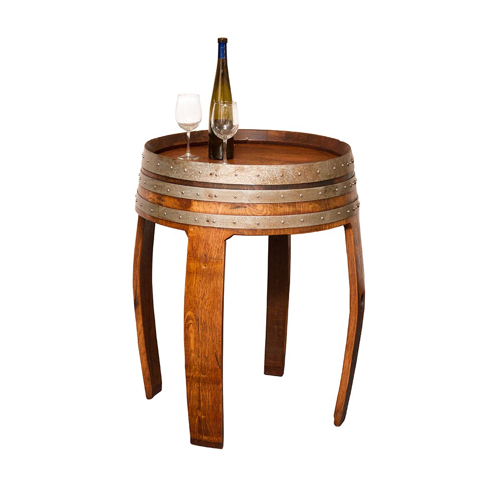 1000x1000 Wine Barrel End Table Furniture