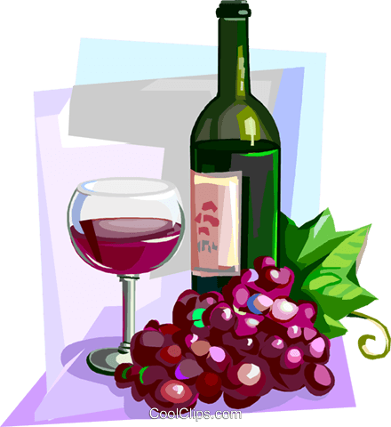 Wine Bottle And Glass Clipart | Free download on ClipArtMag