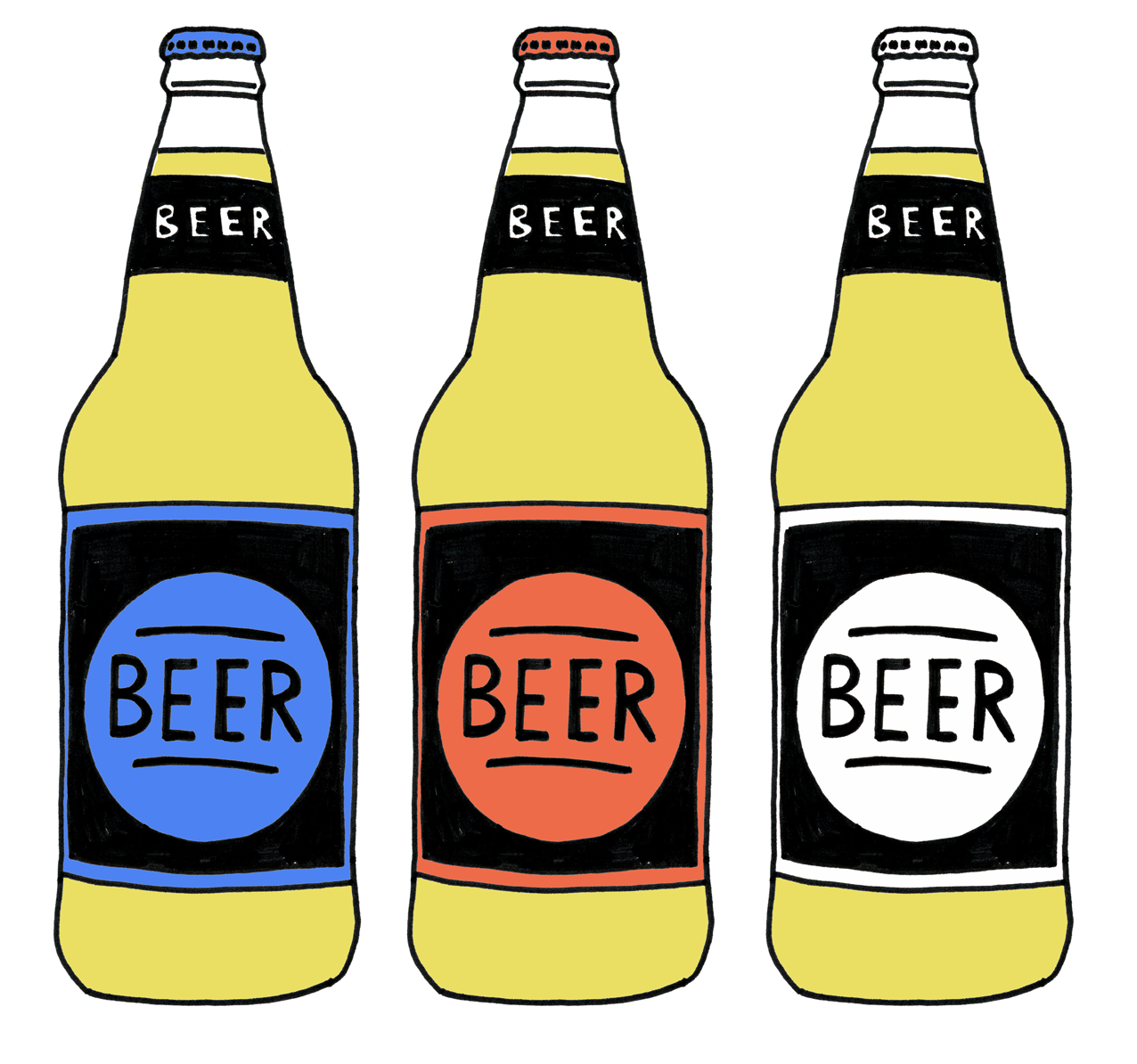 1276x1194 Clipart Beer Bottle