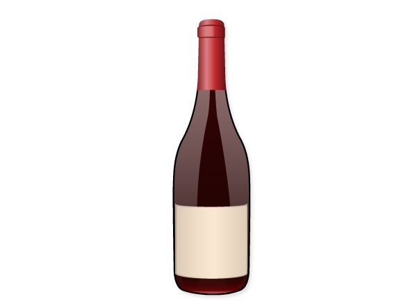 600x440 Wine Bottle Outline Clipart