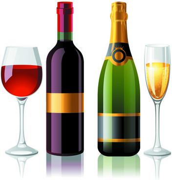 352x368 Wine Bottle Free Vector Download (1,648 Free Vector)