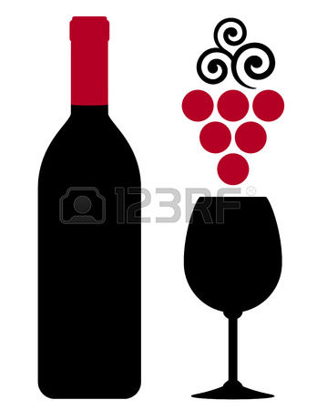 348x450 Wine Bottles Clipart