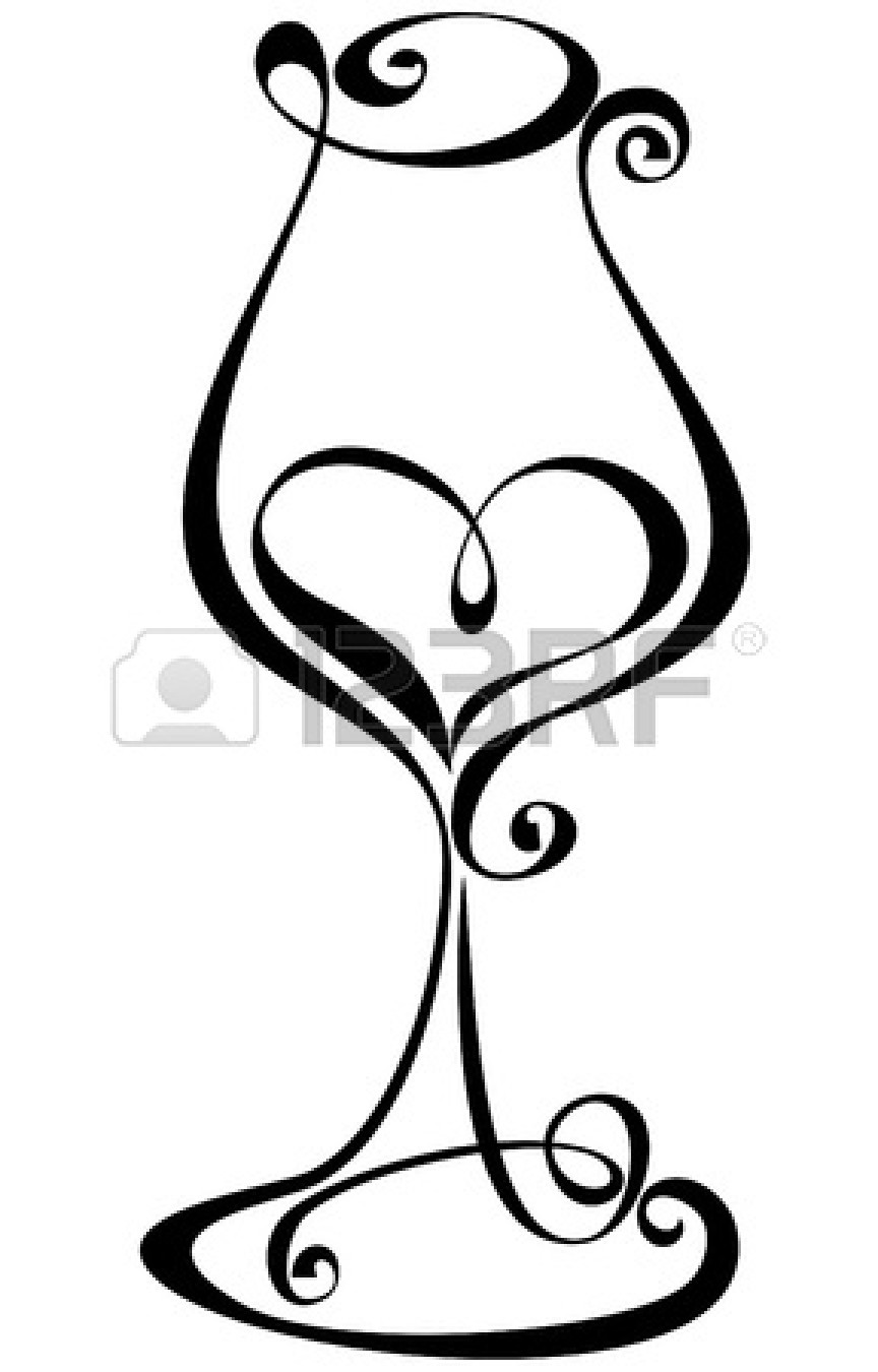 864x1350 Wine Clipart Drinking Glass