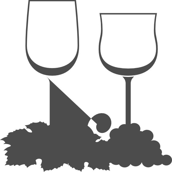 600x599 Wine Glasses Clip Art