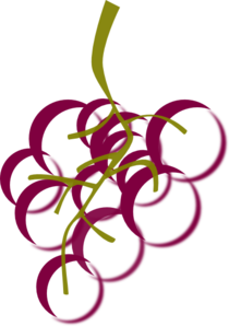 210x298 Wine Grape Clipart