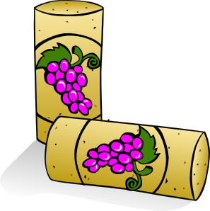 297x298 Wine Corks Clip Art Free Vector 4vector