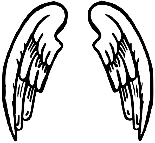 596x552 Clip Art Wings