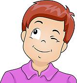 159x170 Wink Clip Art