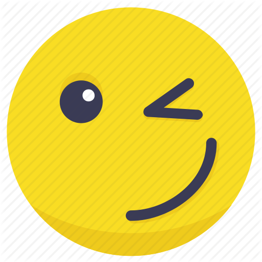 512x512 Expression, Joking, Smiley Face, Wink, Winking Icon Icon Search