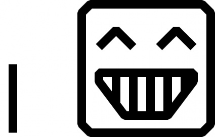 425x272 Winking Smiley Face Vector