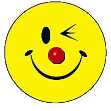 225x225 Winking Smiley Face Clipart