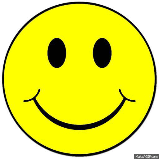 512x512 Winking Smiley Face On Make A Gif Gif Smiley