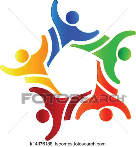 436x470 Clip Art Of Winner Group People 4 Logo Design K14376188