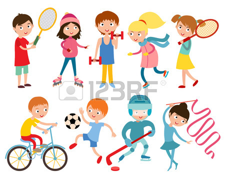 450x362 2,039 Gymnastics Kids Stock Vector Illustration And Royalty Free