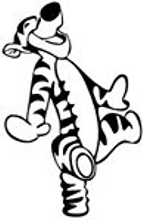 212x320 Winnie The Pooh Style Vinyl Car Sticker