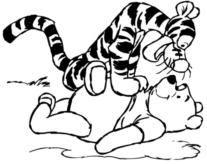 661x525 Winnie The Pooh Coloring Pages (25)