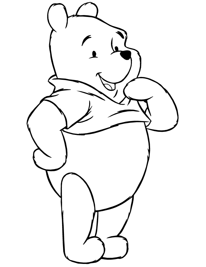 Winnie The Pooh Coloring Pages | Free download on ClipArtMag