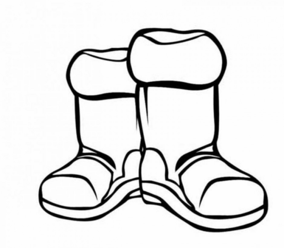 940x820 Winter Boots Clipart Black And White