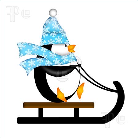 450x450 Winter Penguin Clip Art Clipart Panda