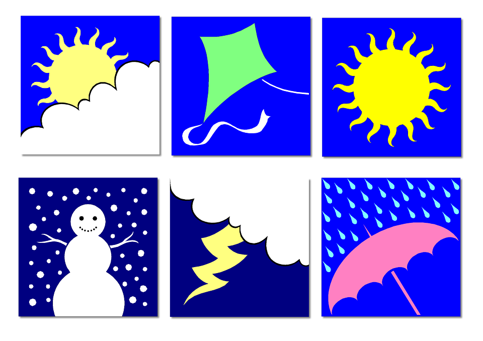 960x678 Summer And Winter Clipart