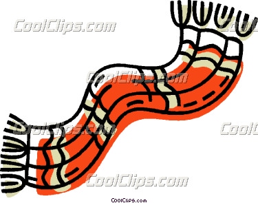 375x295 Clip Art Scarf Wool Clipart