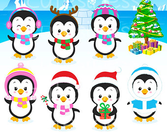 340x270 Winter Clipart Etsy