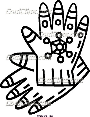 295x383 Gloves And Hats Clipart