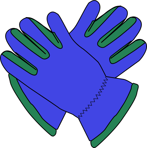600x604 Glove Clipart