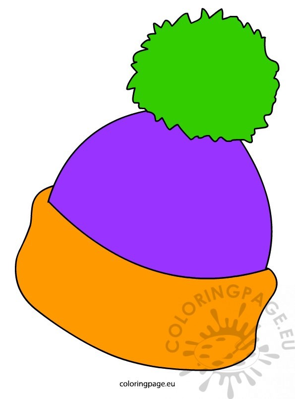 595x804 Winter Hat Clip Art Coloring Page