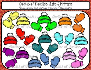 350x270 Oodles Doodles Winter Hats And Mittens Clip Art By Joy