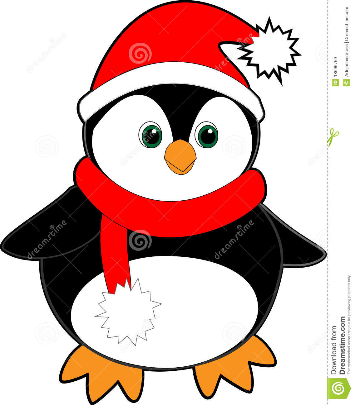1137x1300 Penguin Christmas Clipart