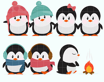 340x270 Cold Clipart Penguin
