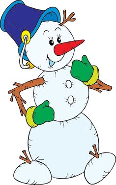 236x375 Christmas Snowman Clip Art Free