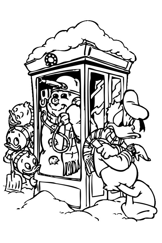 567x850 Winter Coloring Pages To Color In When It's Very Cold Outside