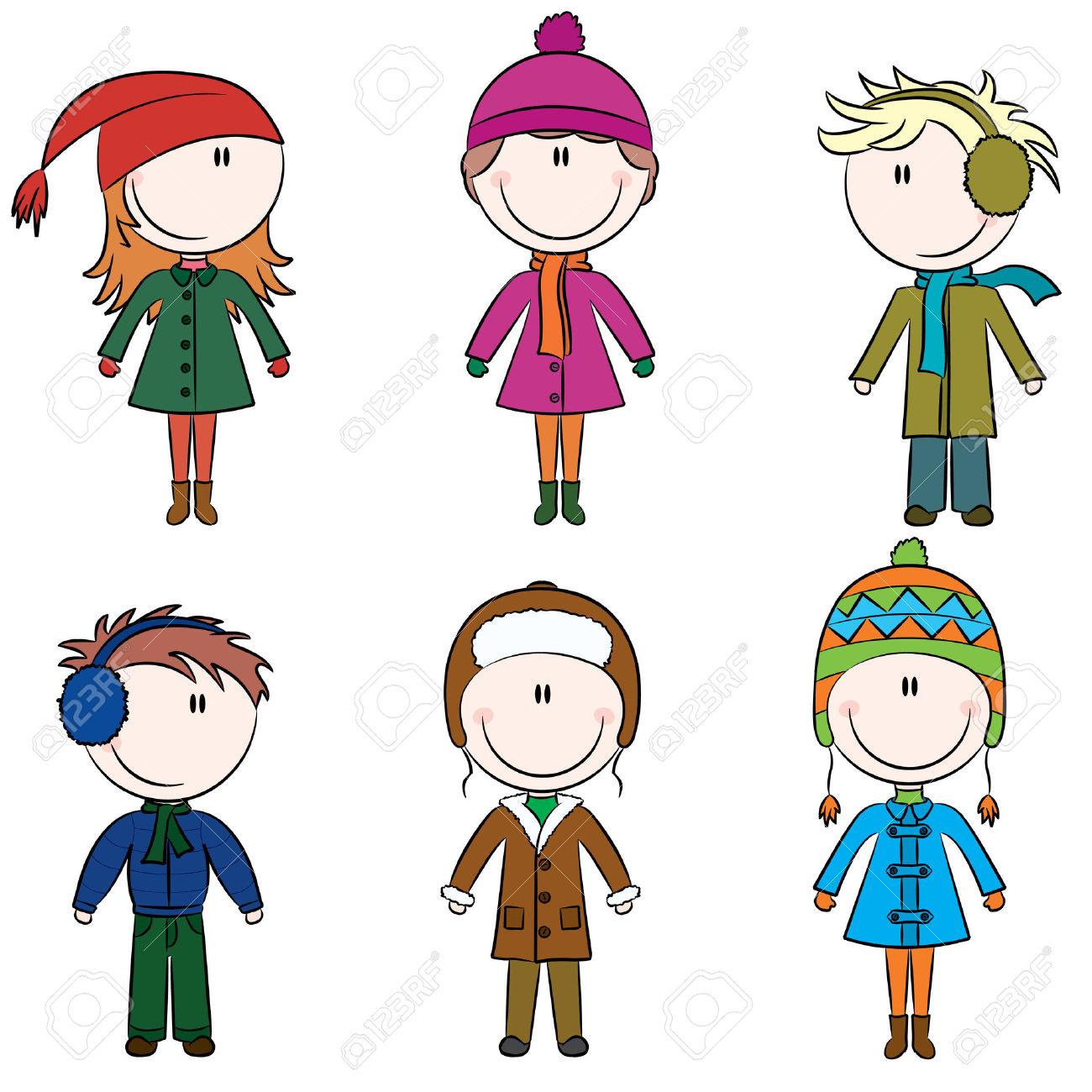 1300x1300 Coat Clipart Winter Child