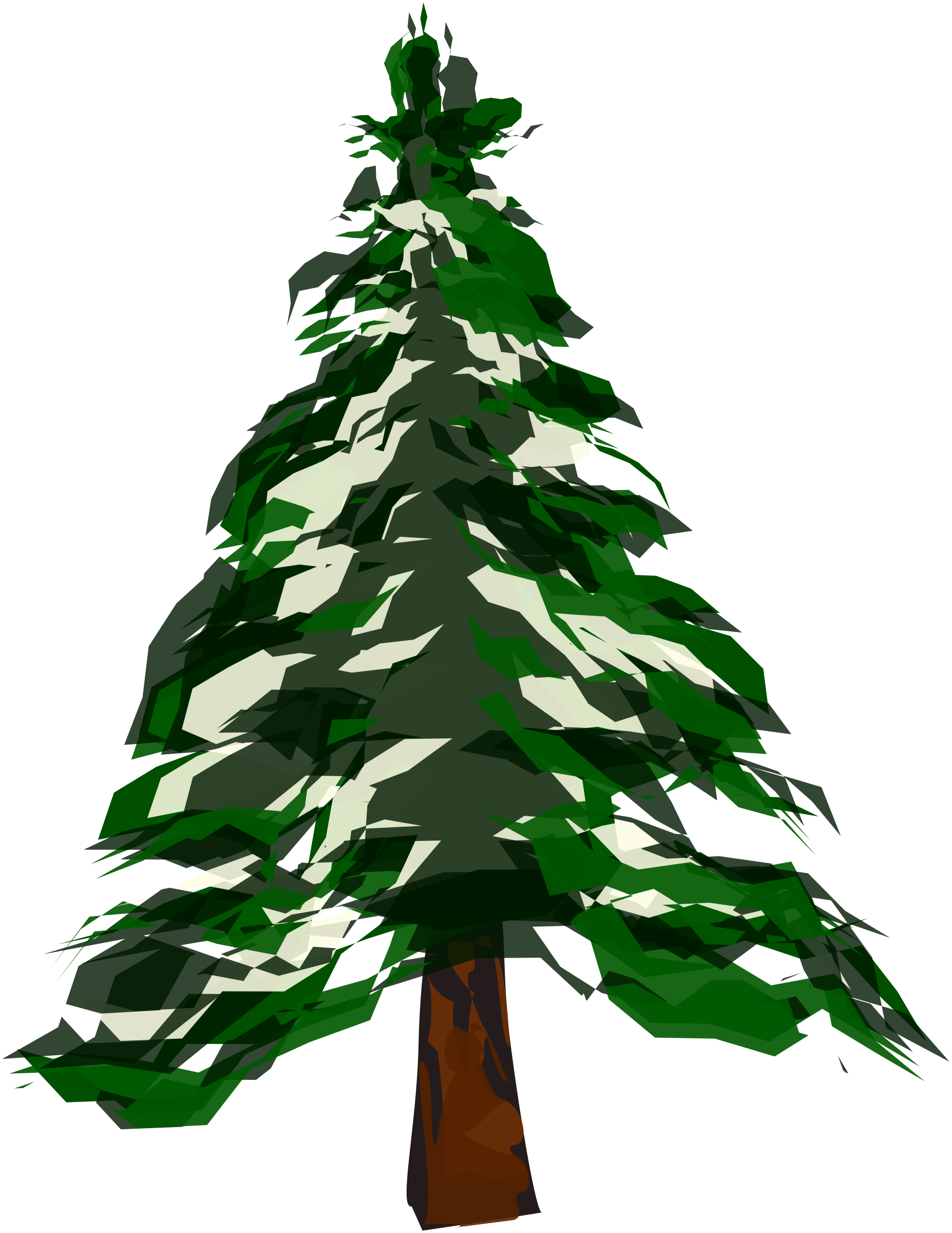 1854x2400 Winter Clipart Winter Tree