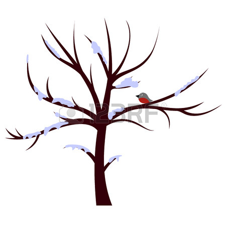 450x450 Winter Trees Clipart