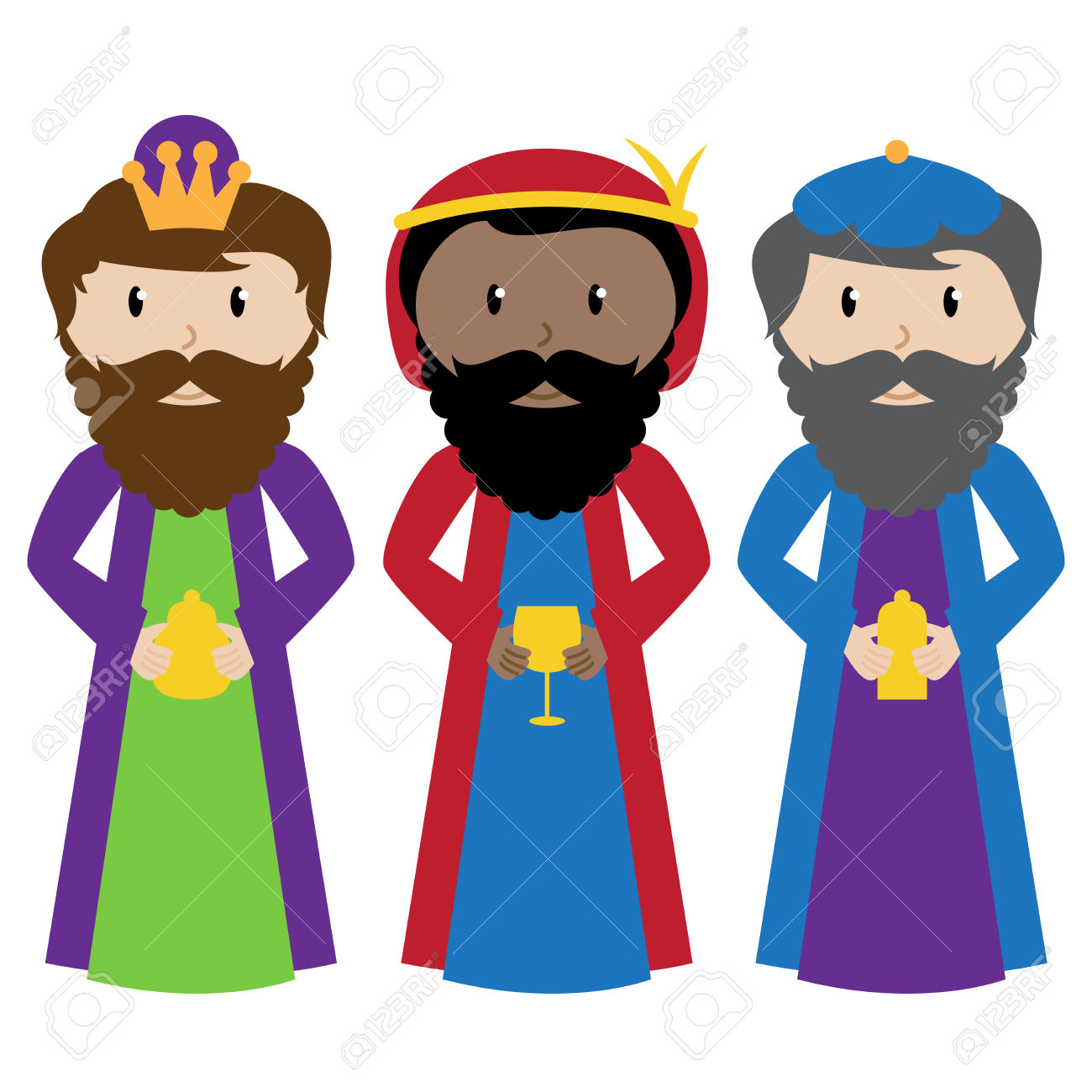1300x1300 Wise Men Clip Art