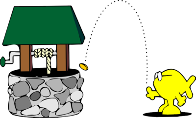 400x242 Clipart Wishing Well