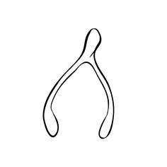 236x236 Wishbone Clipart