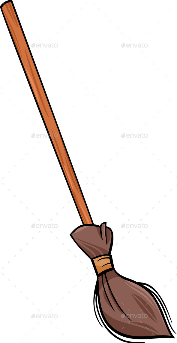 590x1140 For Witch Broom Clip Art
