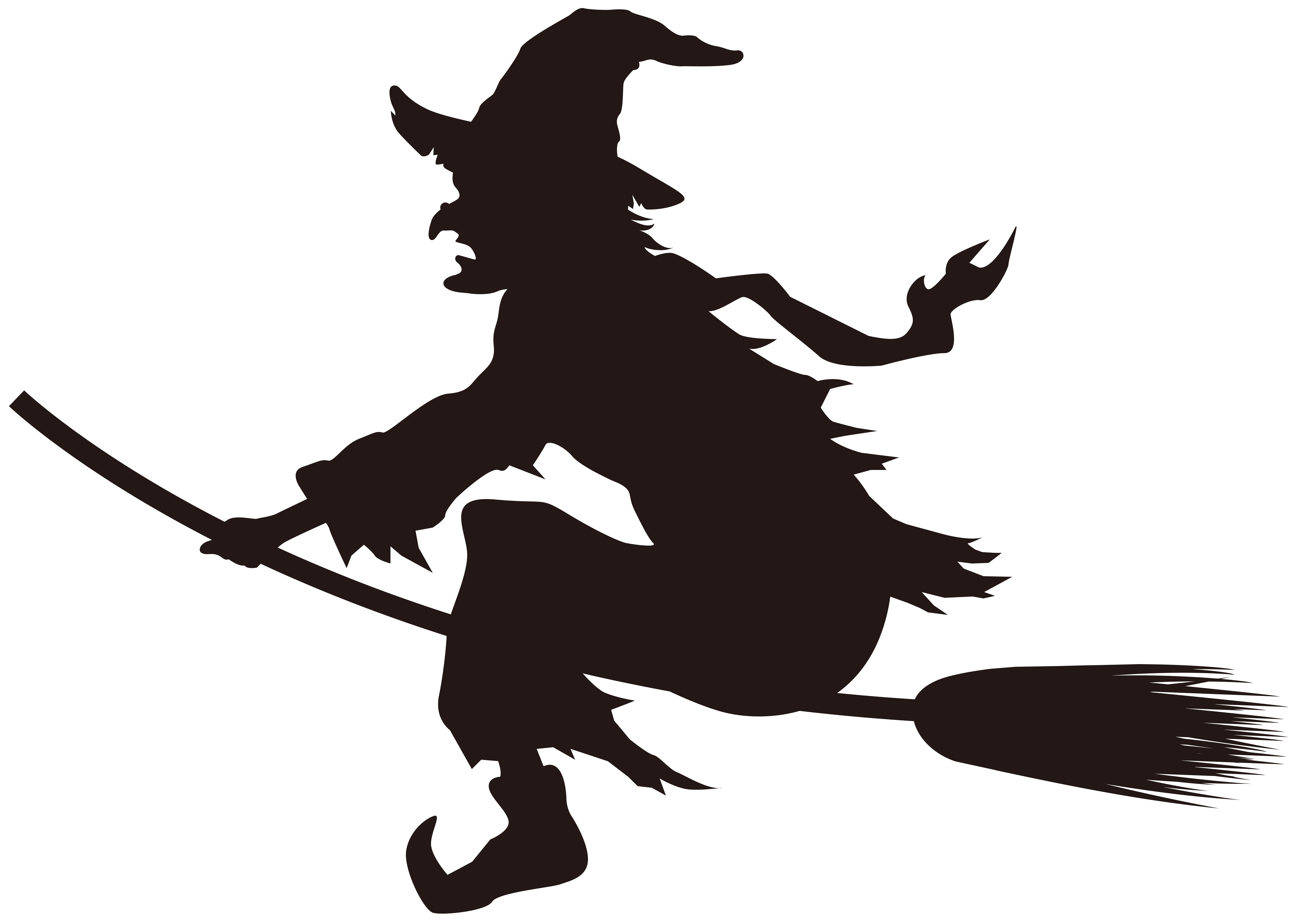 8000x5637 Ribbon Broom Cliparts 251303