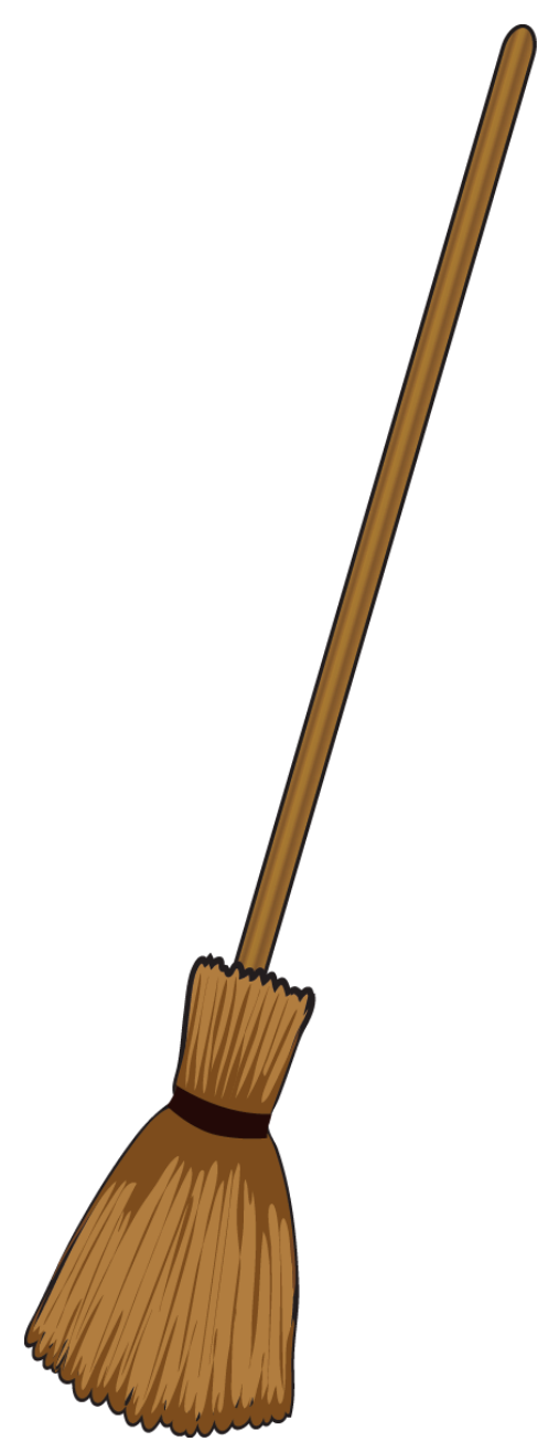 507x1315 Witchcraft Clipart Witch Broom