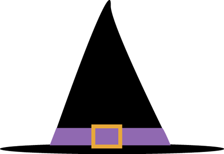 450x310 Purple Witch Hat Clip Art Clipart Panda