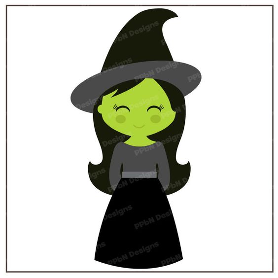 564x564 Wicked Witch Clipart